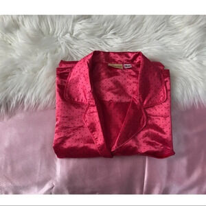 Adorable pink polka dot pj top